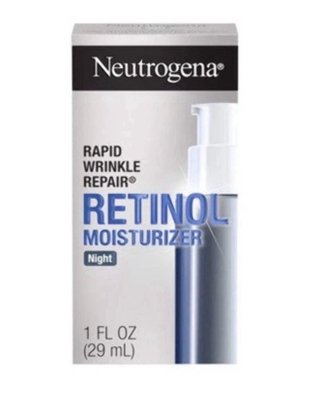 Neutrogena Rapid Wrinkle Repair Retinol Night Face Moisturizer 1 fl oz